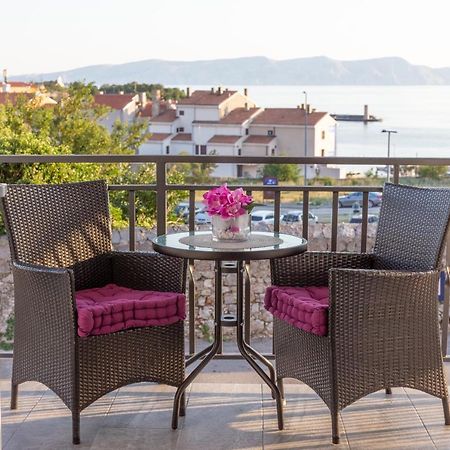 Beautyful Sea View 6 Luxury Studio Danijela Appartement Senj  Buitenkant foto