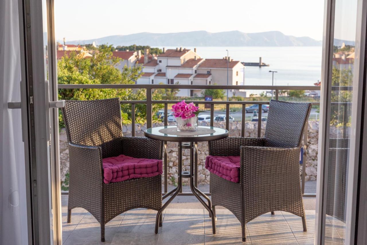 Beautyful Sea View 6 Luxury Studio Danijela Appartement Senj  Buitenkant foto