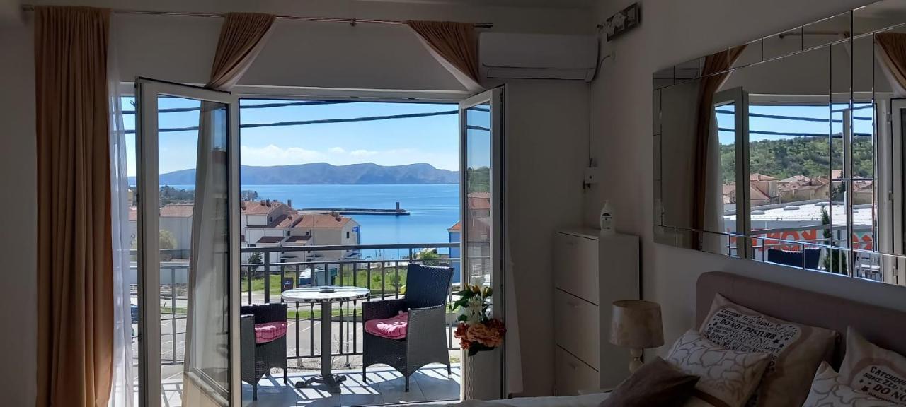 Beautyful Sea View 6 Luxury Studio Danijela Appartement Senj  Buitenkant foto