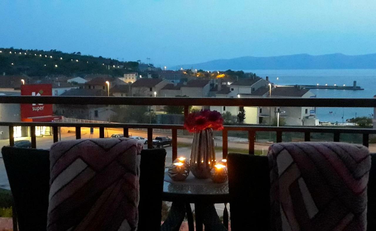 Beautyful Sea View 6 Luxury Studio Danijela Appartement Senj  Buitenkant foto